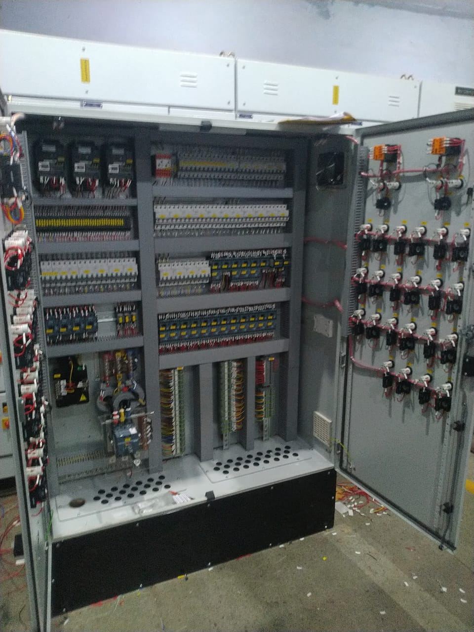 Electrical control panel built by SC Innovators