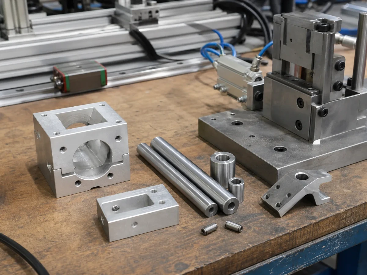 Precision machined component